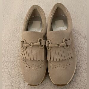 Dolce Vita Taupe Platform Loafers. Worn once. Size 6
